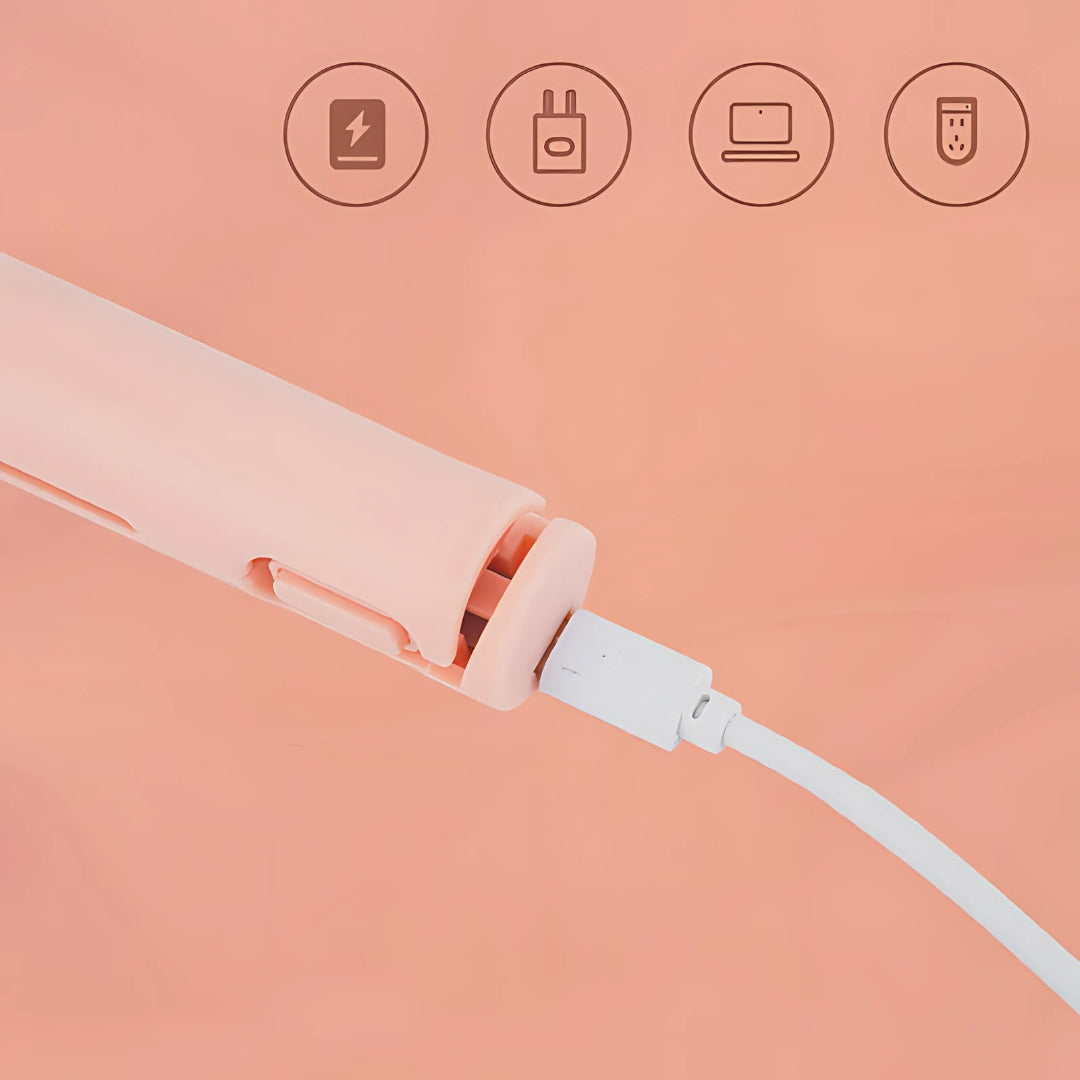 Mini Fer à Boucler - Styler Compact pour des Boucles Parfaites et Brillantes
