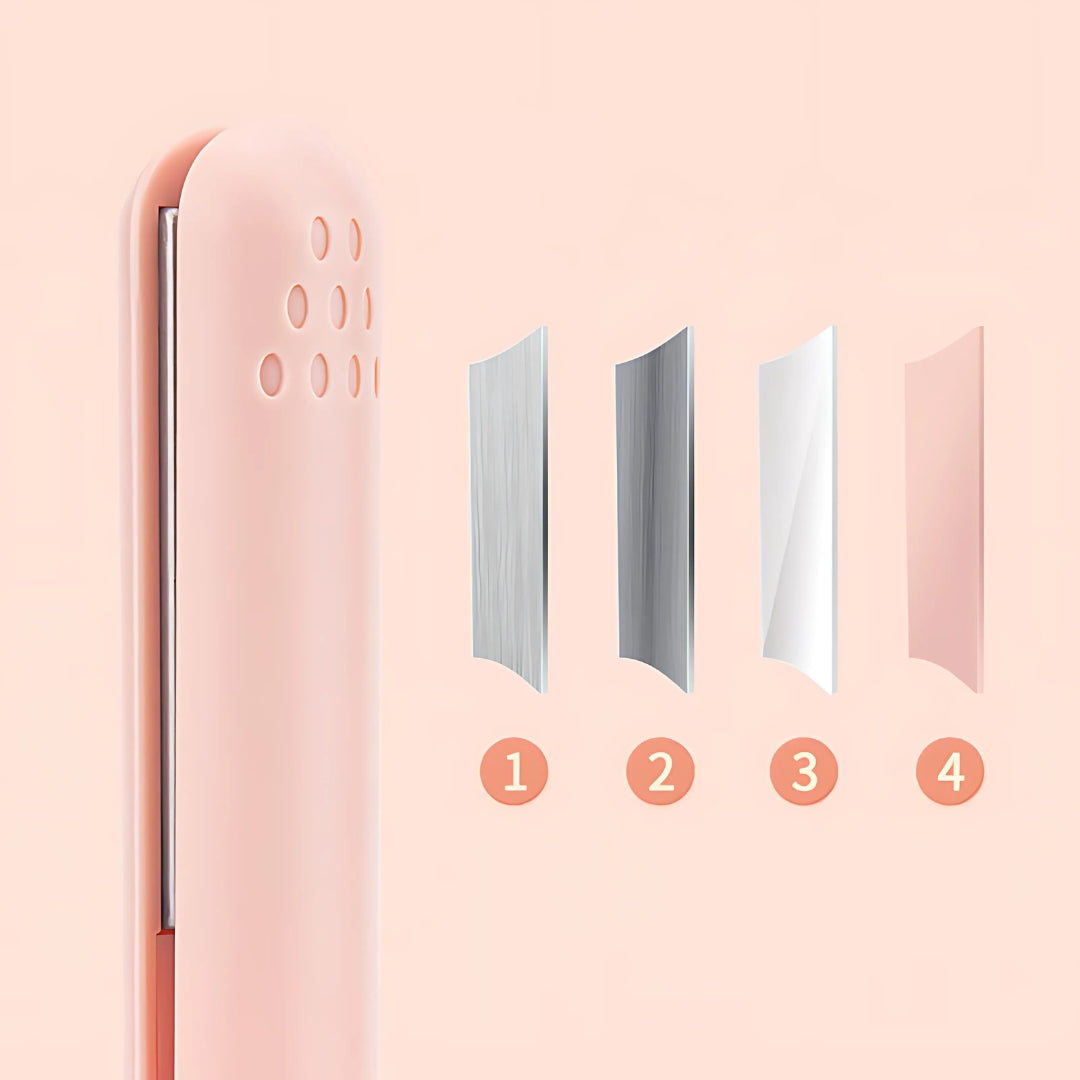 Mini Fer à Boucler - Styler Compact pour des Boucles Parfaites et Brillantes