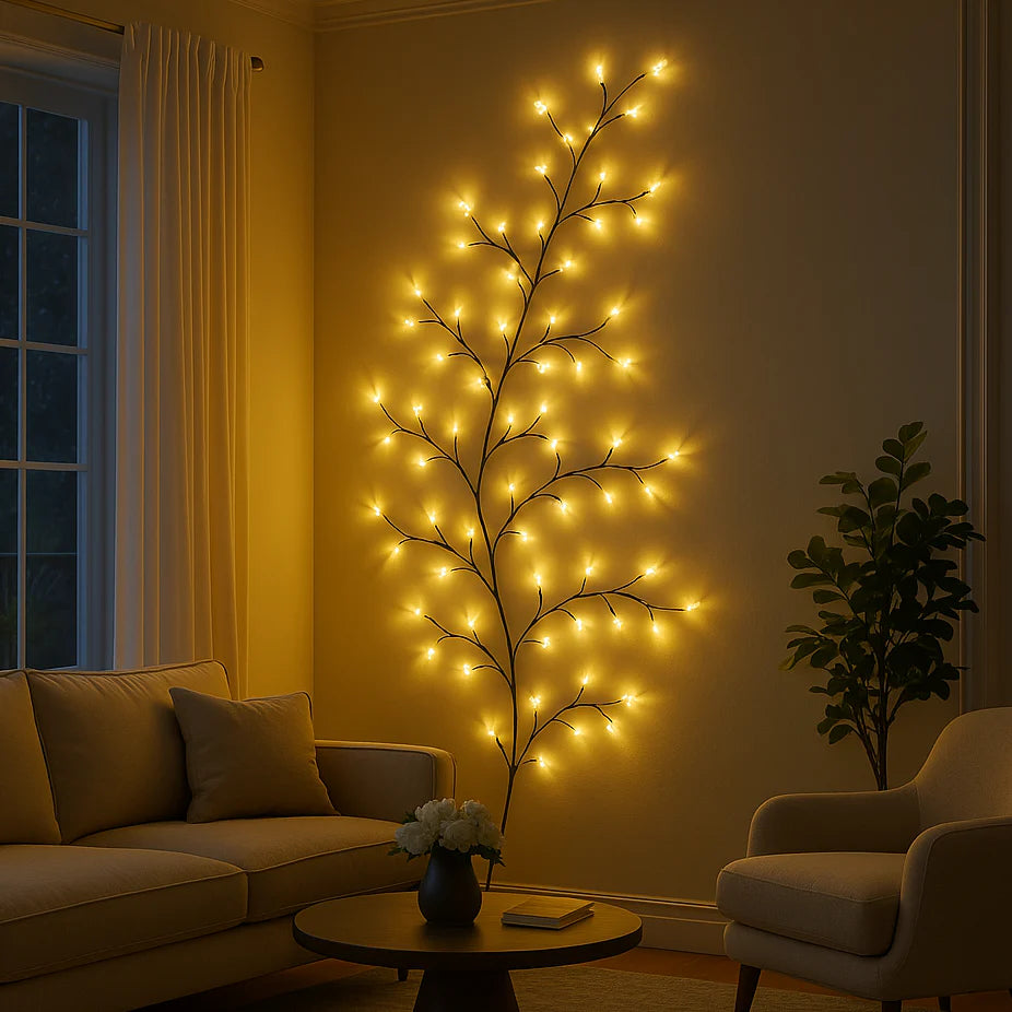 Fleurs de cerisier enchantée LED