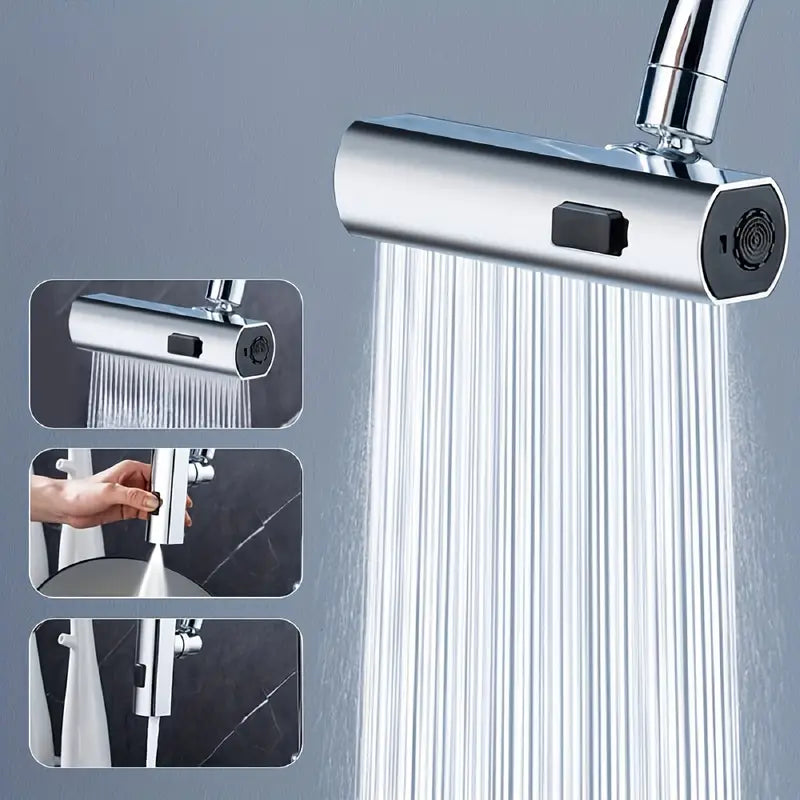 Embout de Robinet Multifonctions 3 Modes, Rotation 360°