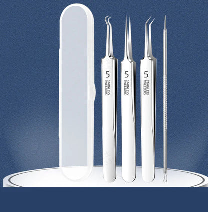 🔥2025 BELLE VENTE🔥 Set d'outils pour enlever les points noirs en acier inoxydable