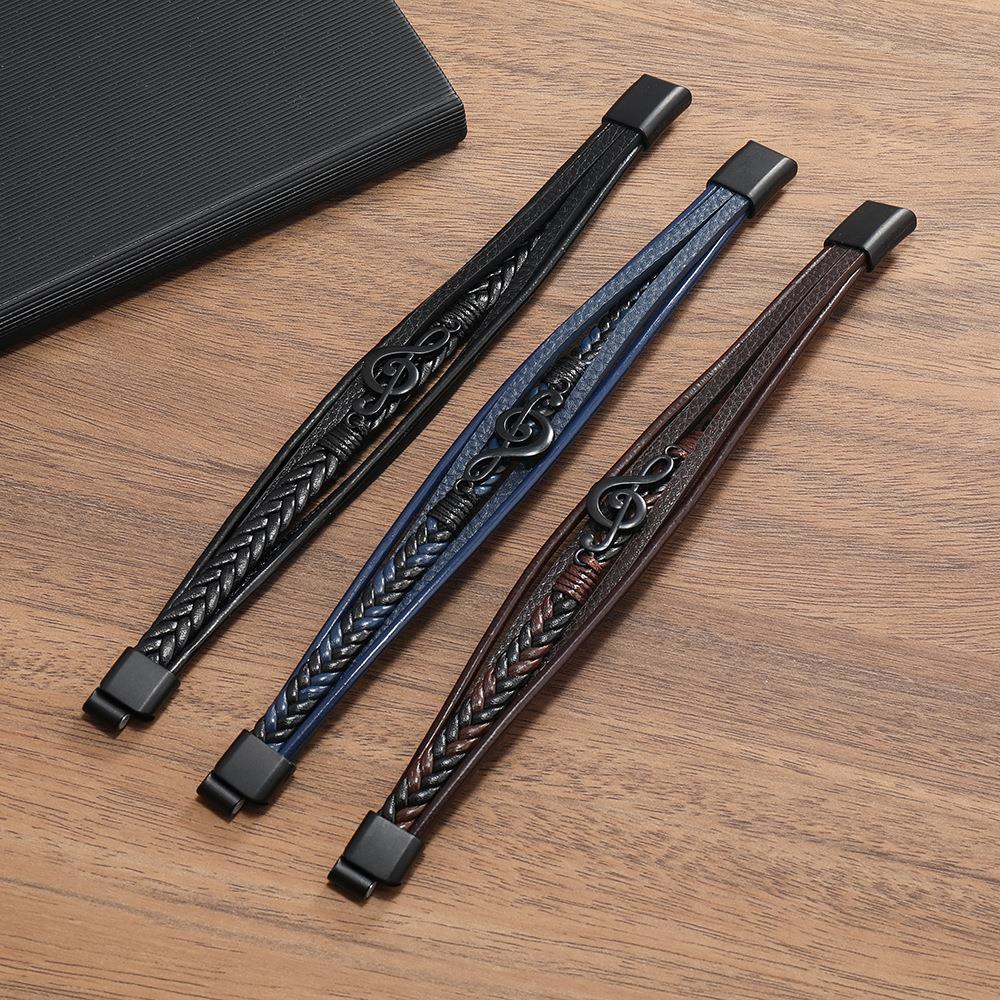 RYTHME - BRACELET EN CUIR POUR LES MELOMANES