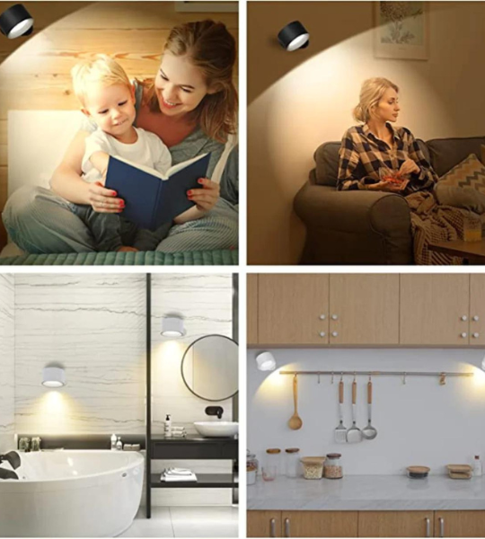 lampe LED aimantée facile d'installation