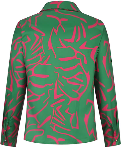 Chemisier Femme Tendance à Motifs