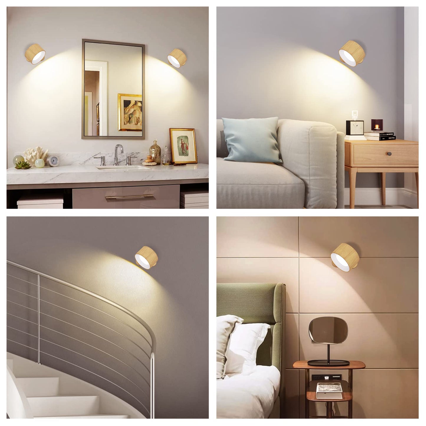 Lampe Murale LED Aimantée – Installation Sans Perçage !