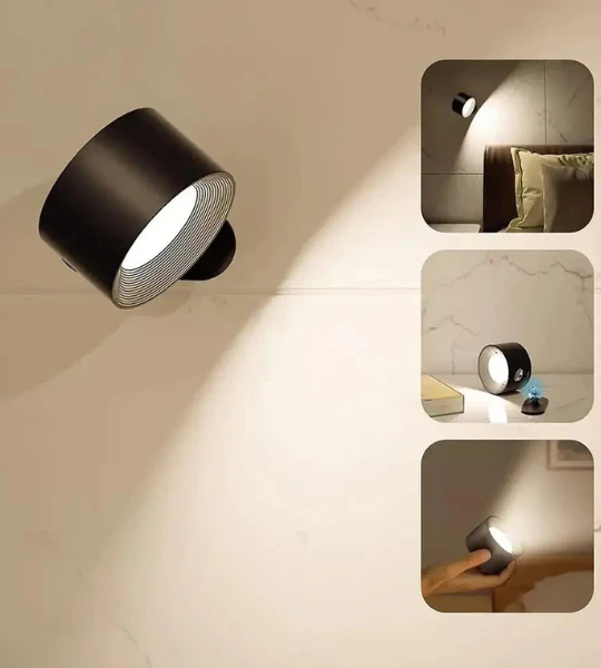lampe murale magnétique LED sans perçage