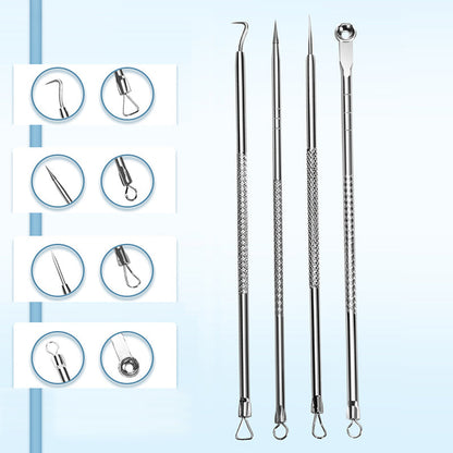 🔥2025 BELLE VENTE🔥 Set d'outils pour enlever les points noirs en acier inoxydable